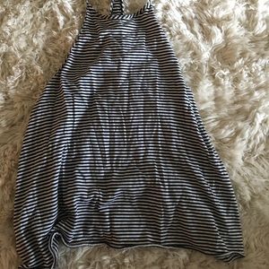 High neck, halter tank